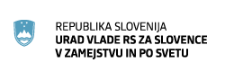 Logo Urad Vlade Republike Slovenije za Slovence v zamejstvu in po svetu
