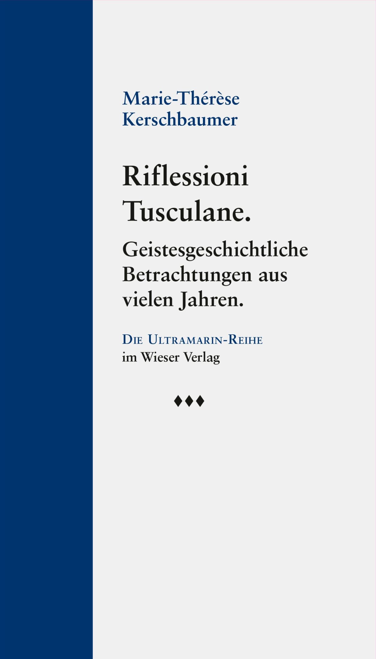 9783990297353 Riflessioni Tusculane – Bild 1