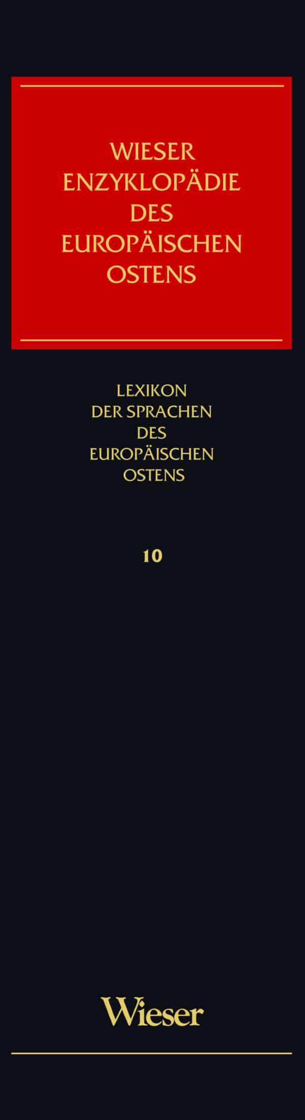 Wieser Enzyklopädie des europäischen Ostens / Lexikon der Sprachen des europäischen Ostens – Bild 1