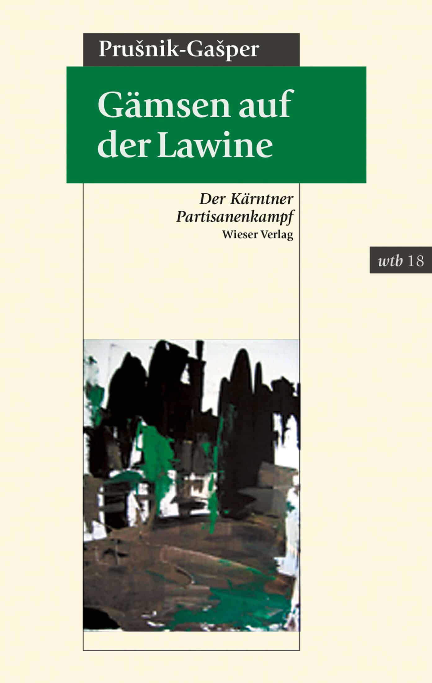 Gämsen auf der Lawine – Bild 1