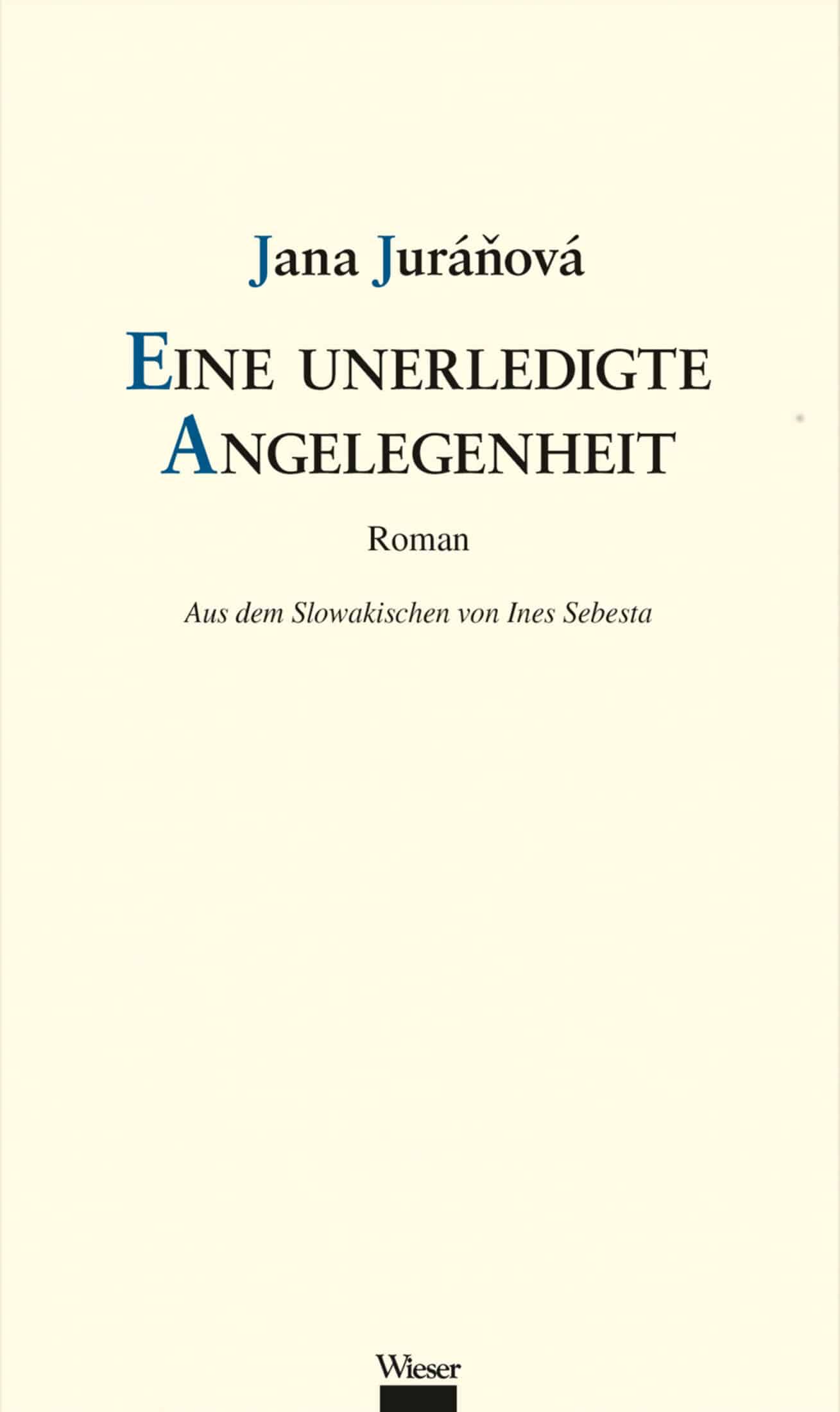 9783990292020 Eine unerledigte Angelegenheit – Bild 1